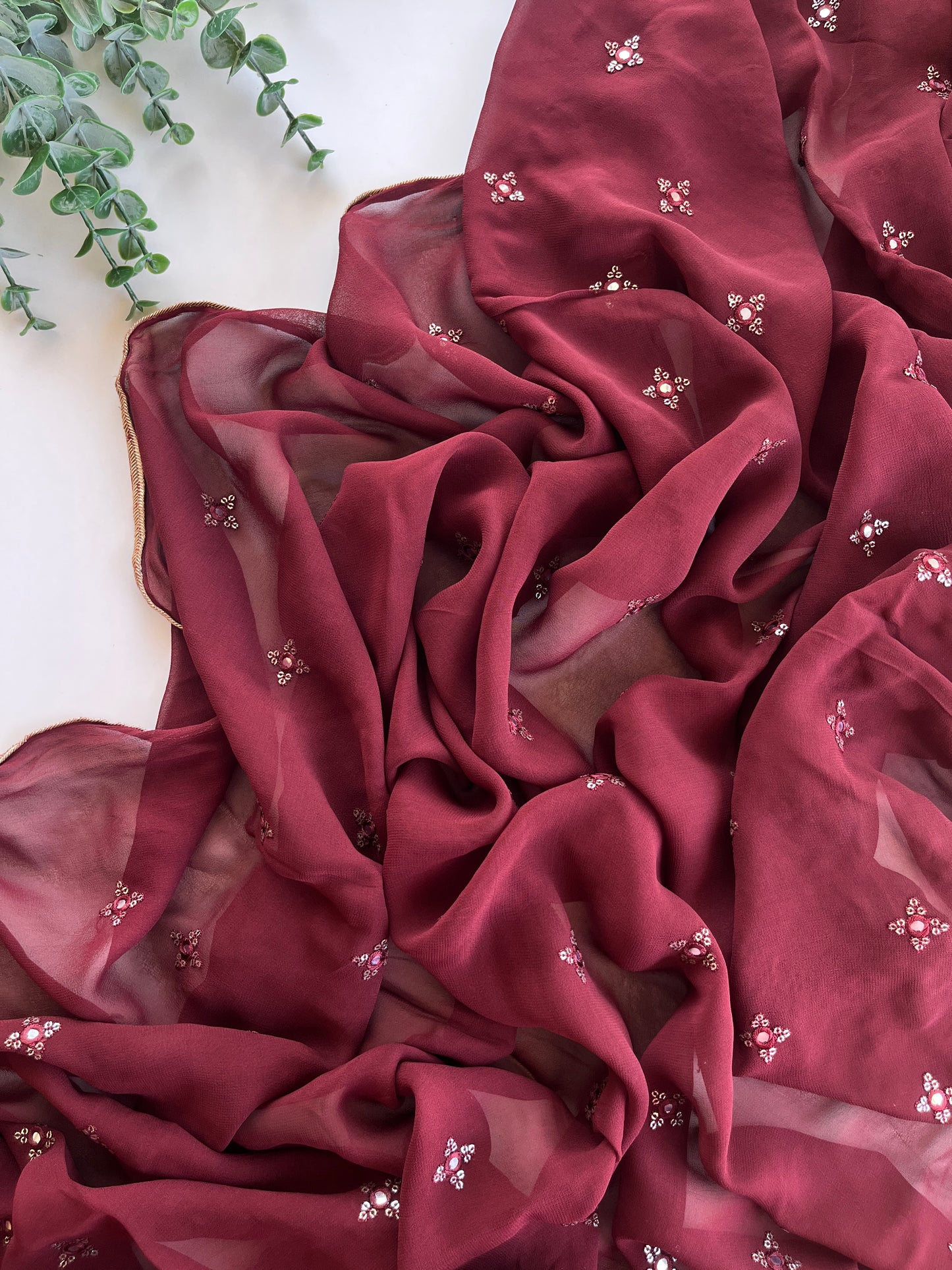 Farah in Burgundy