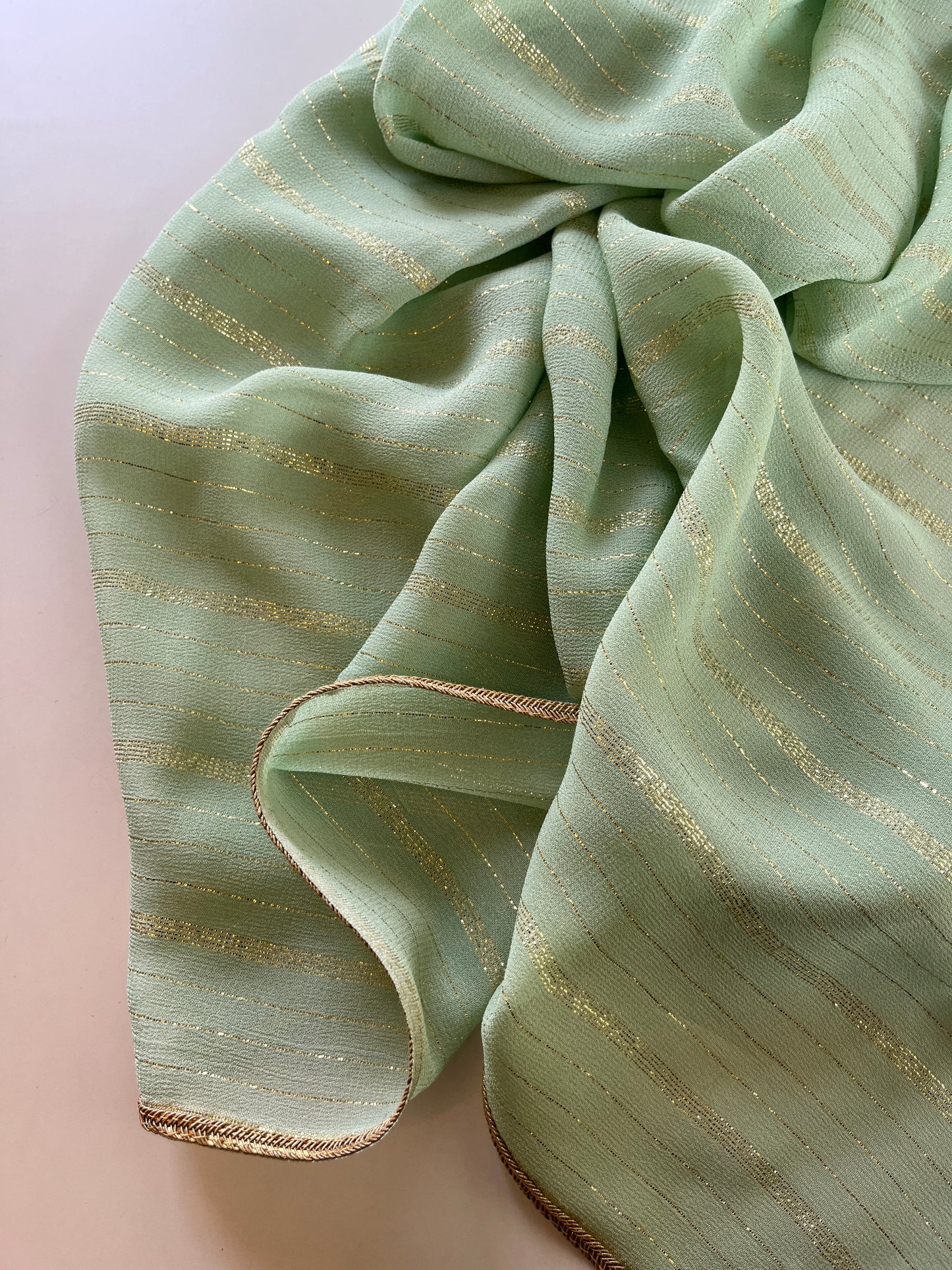 Zoya in Pastel Green