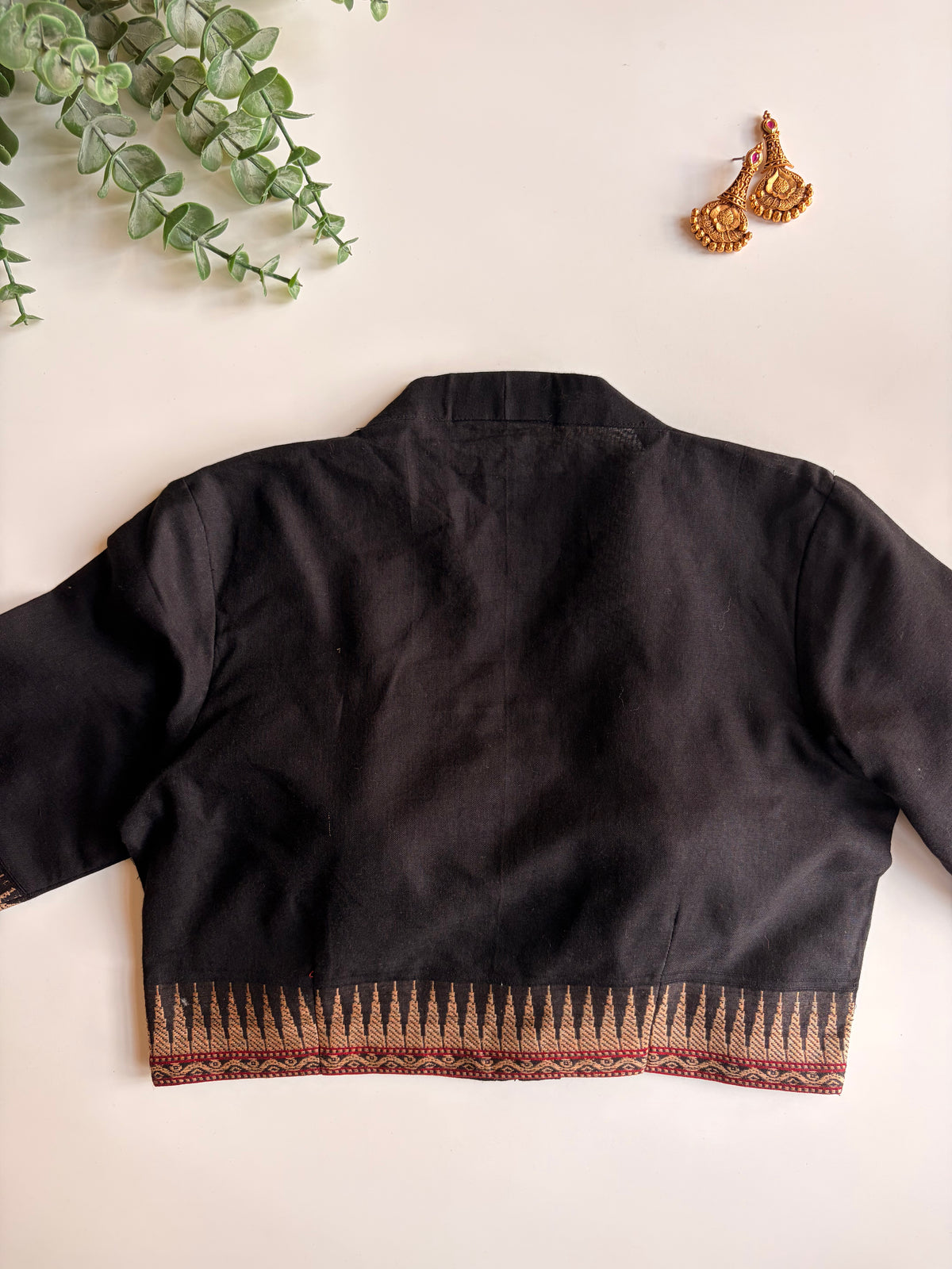 Black Border Blouse