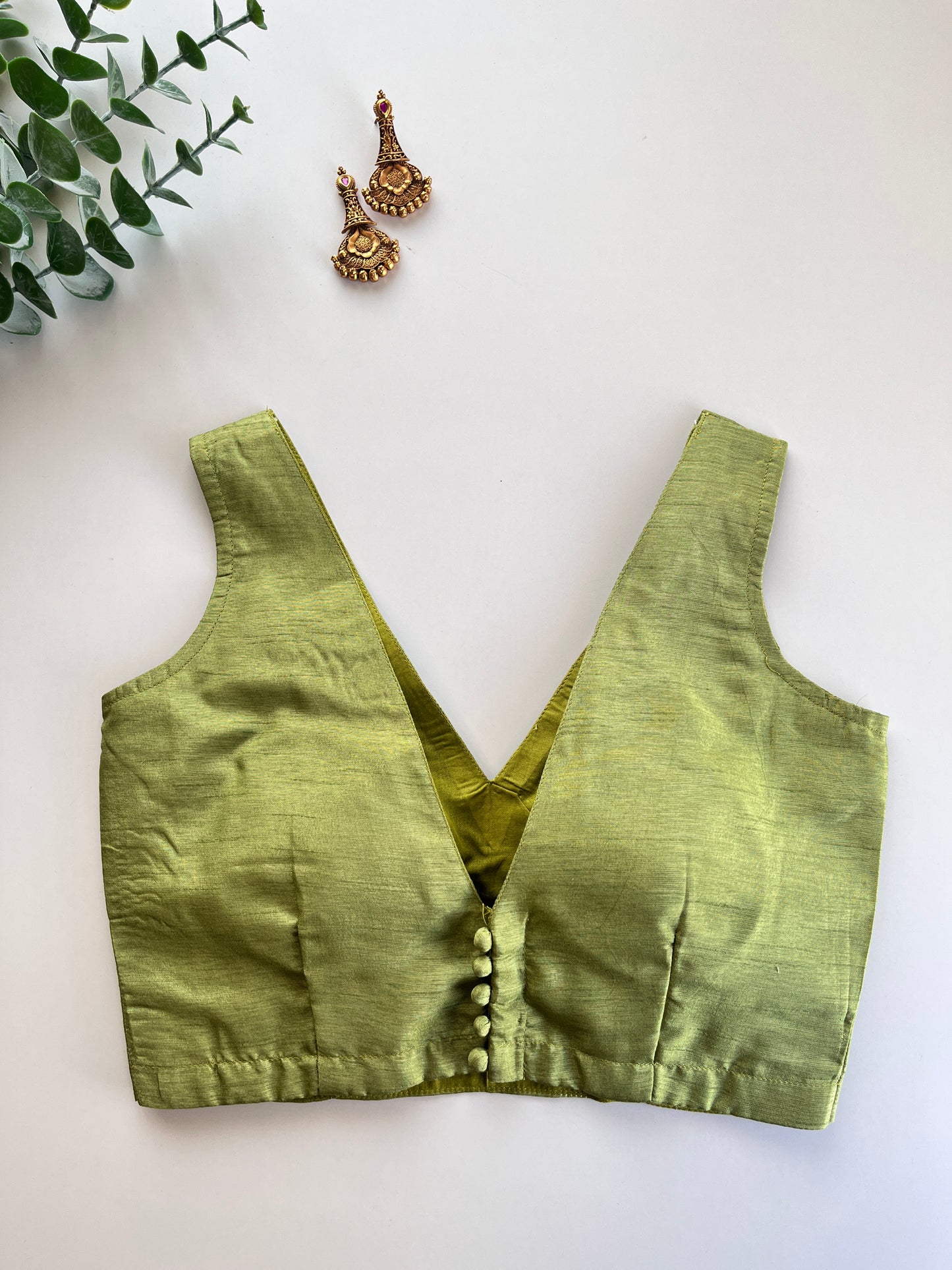 Basic Pastel Green Blouse