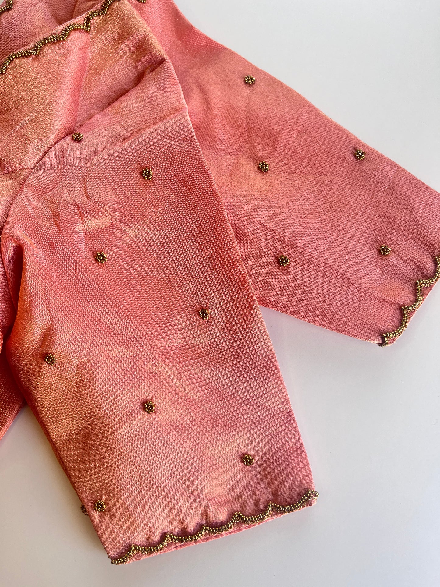 Onion Pink Handwork Blouse