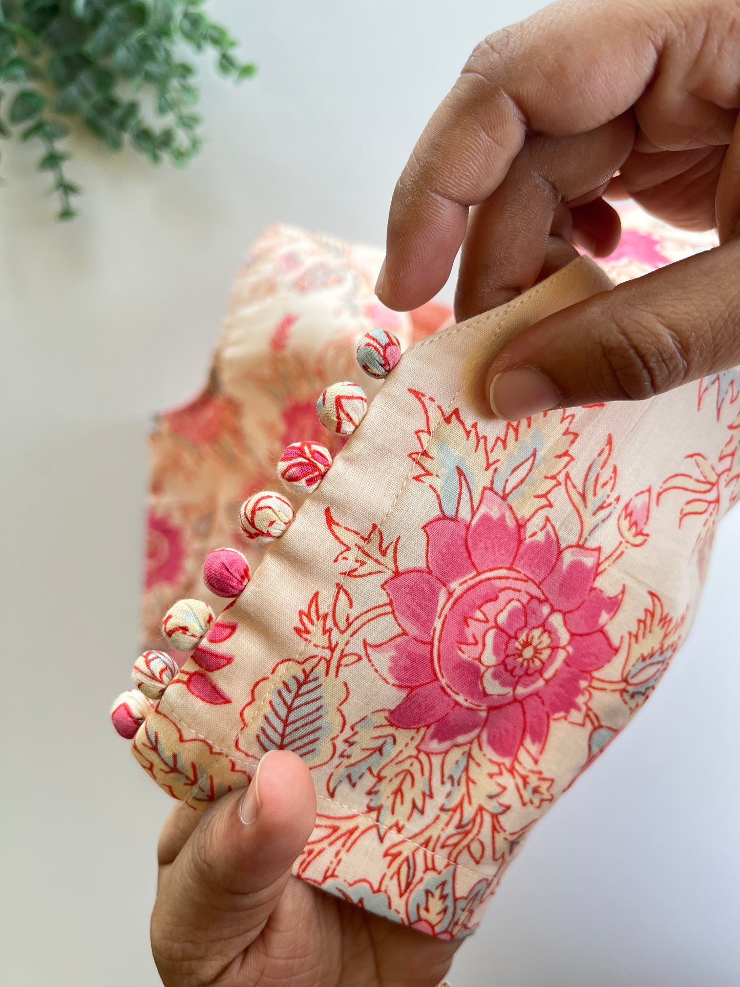 Floral Cotton Blouse