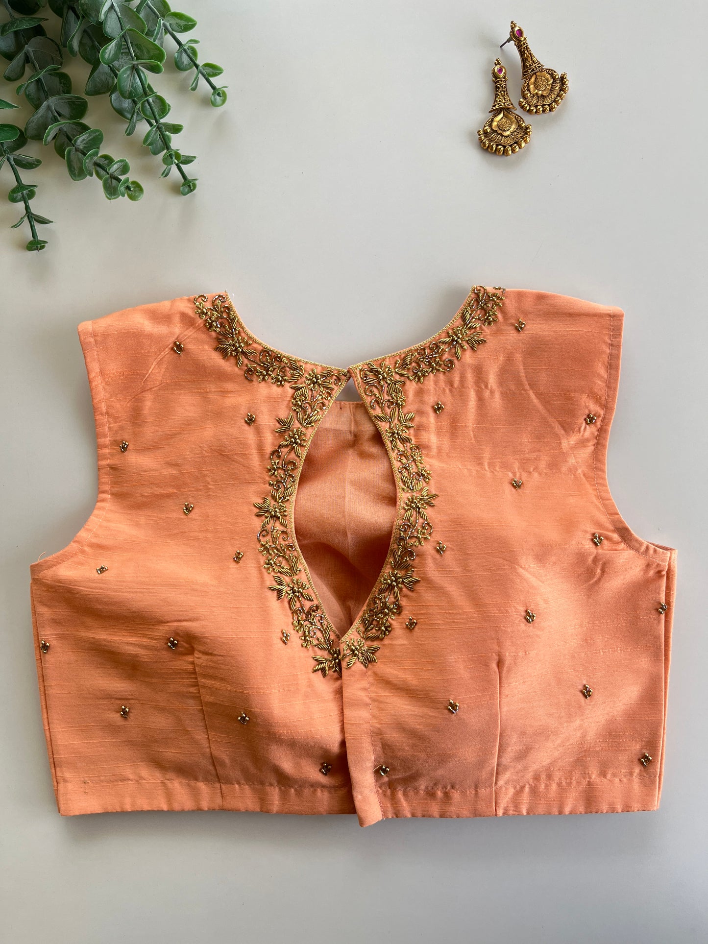 Staple Series - Peach Blouse