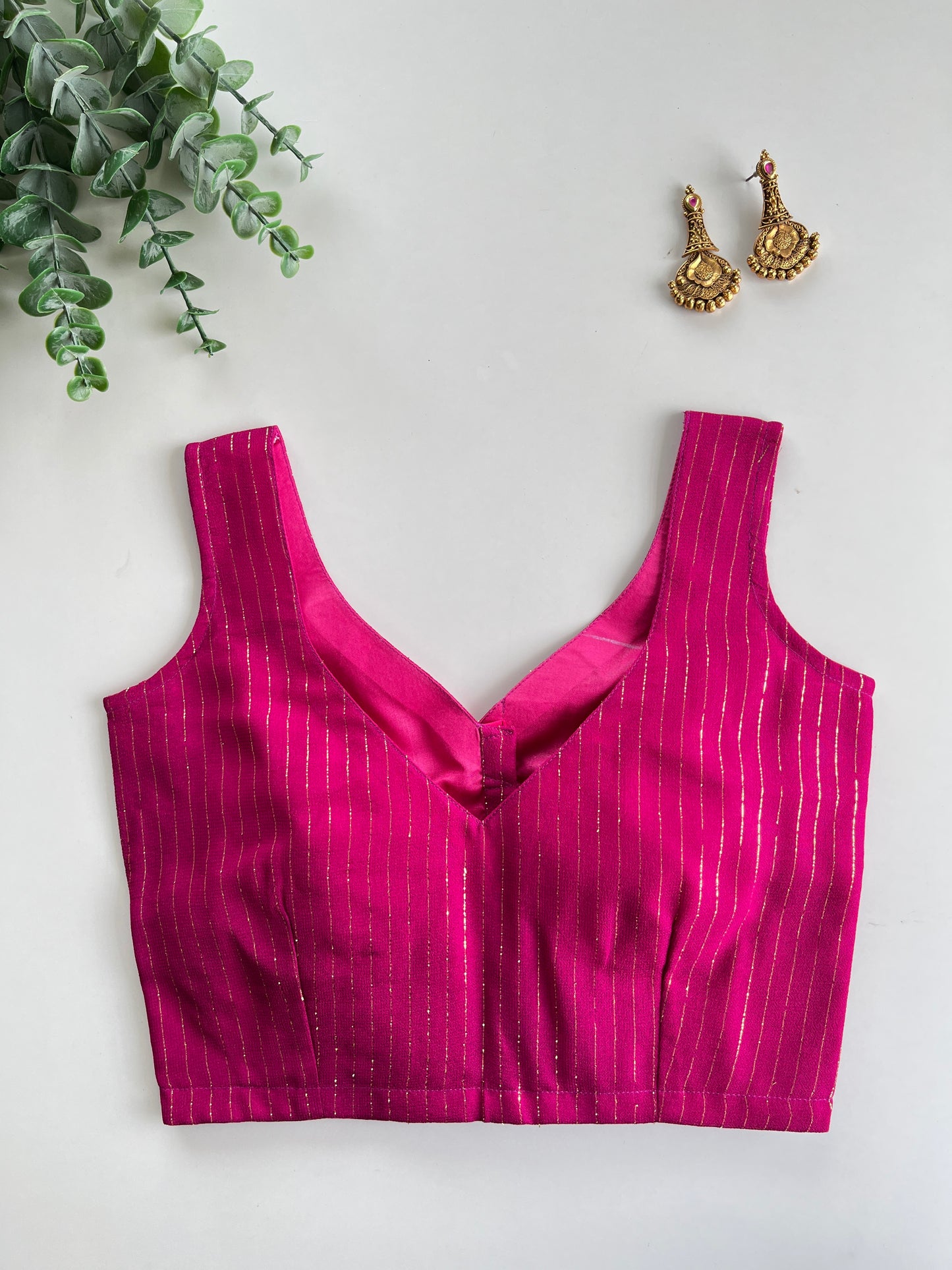 Saba in Magenta Blouse