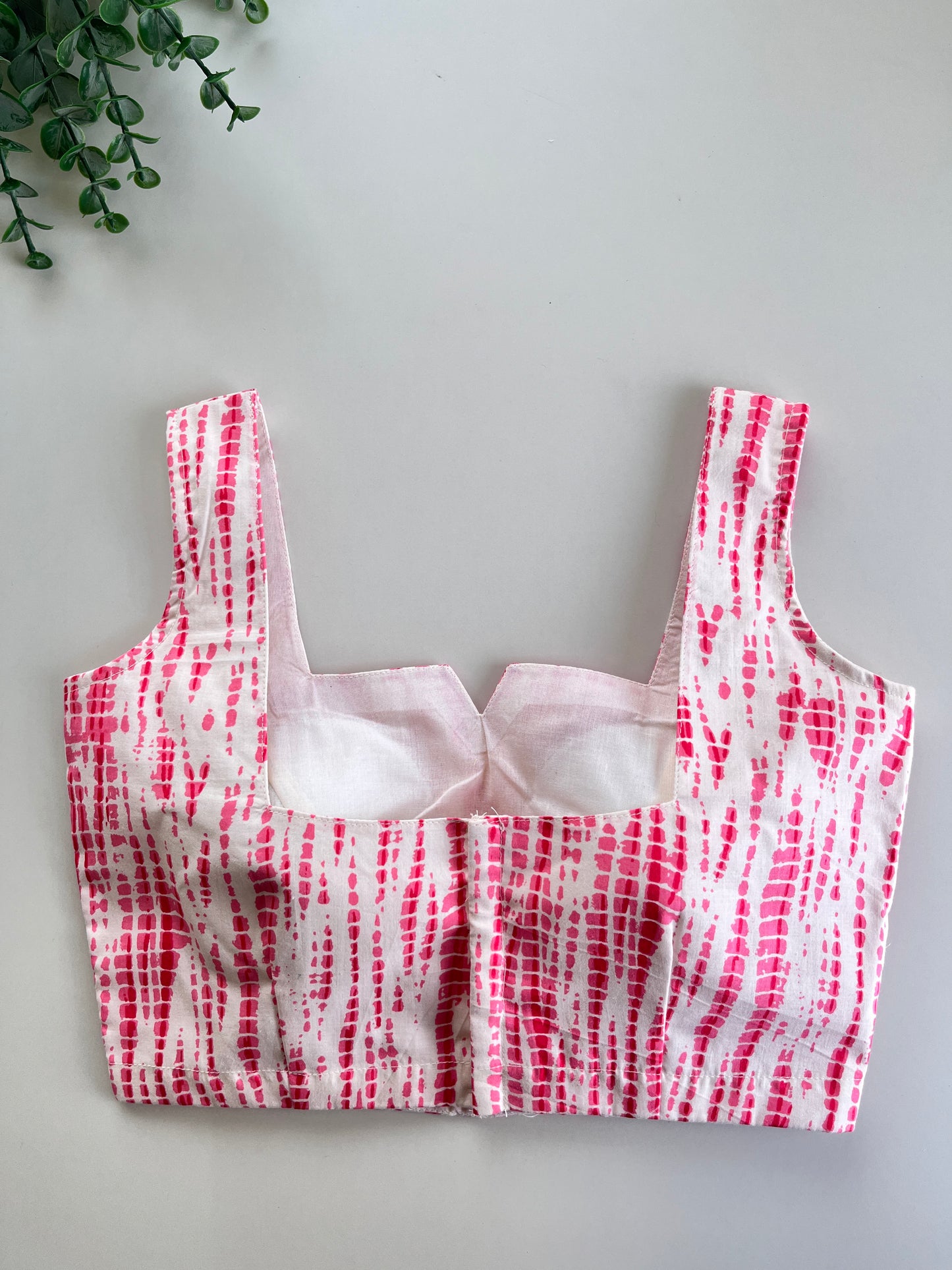 Red Tie Dye Blouse