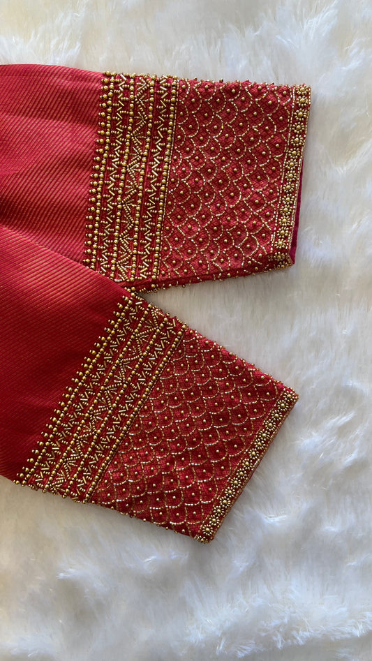 Arya's Bridal Blouse