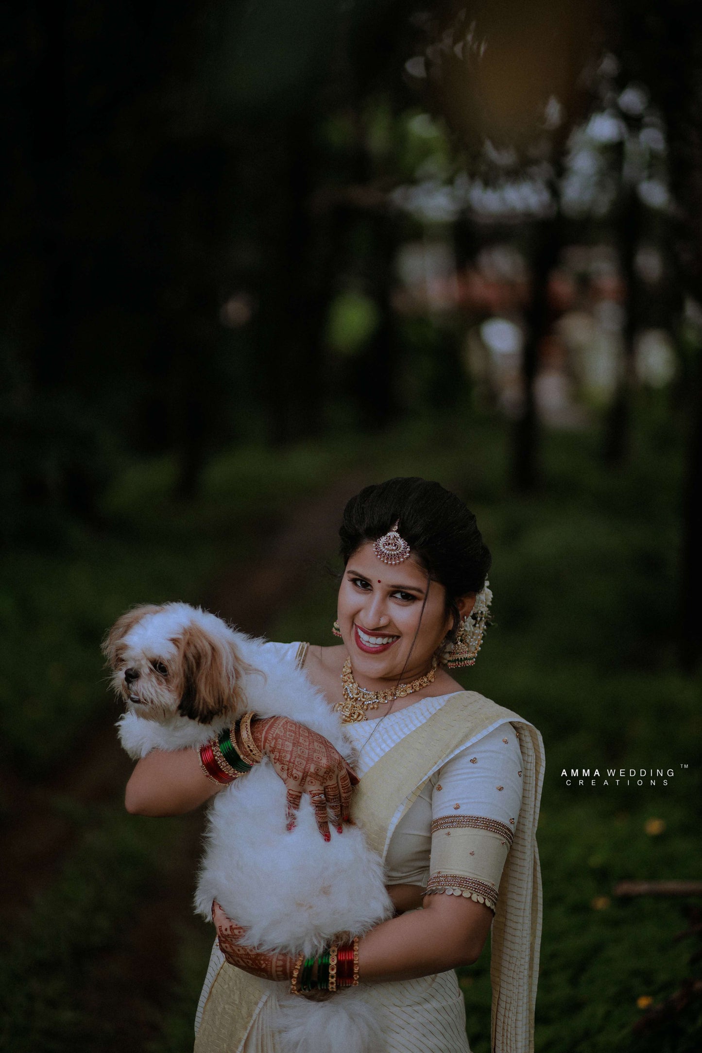 Off-white Blouse with coin design