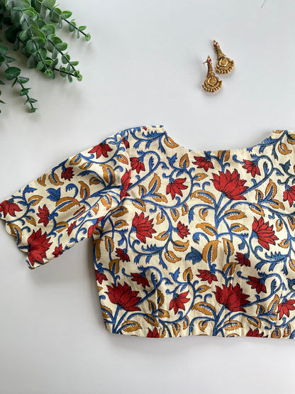 Off-White Kalamkari Blouse