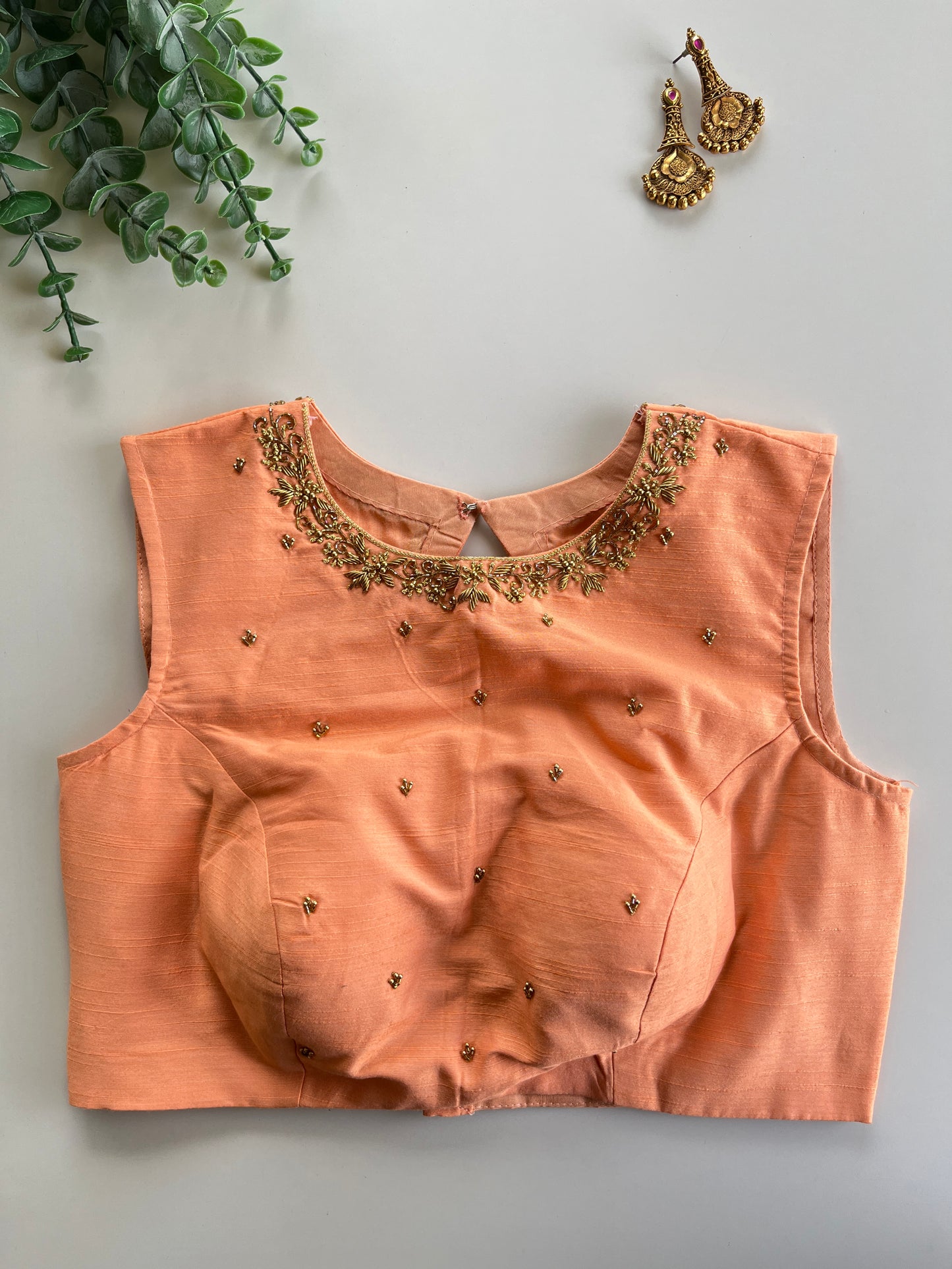 Staple Series - Peach Blouse