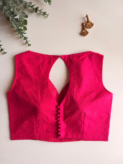 Pink Cotton Blouse