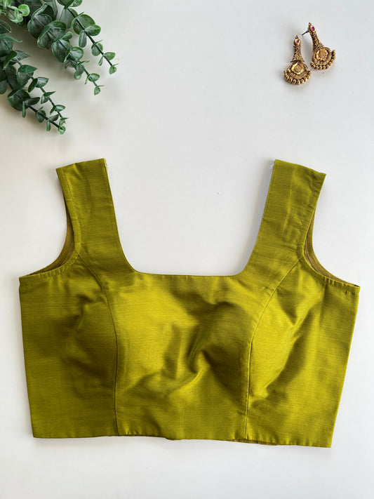 Basic Olive Green Blouse
