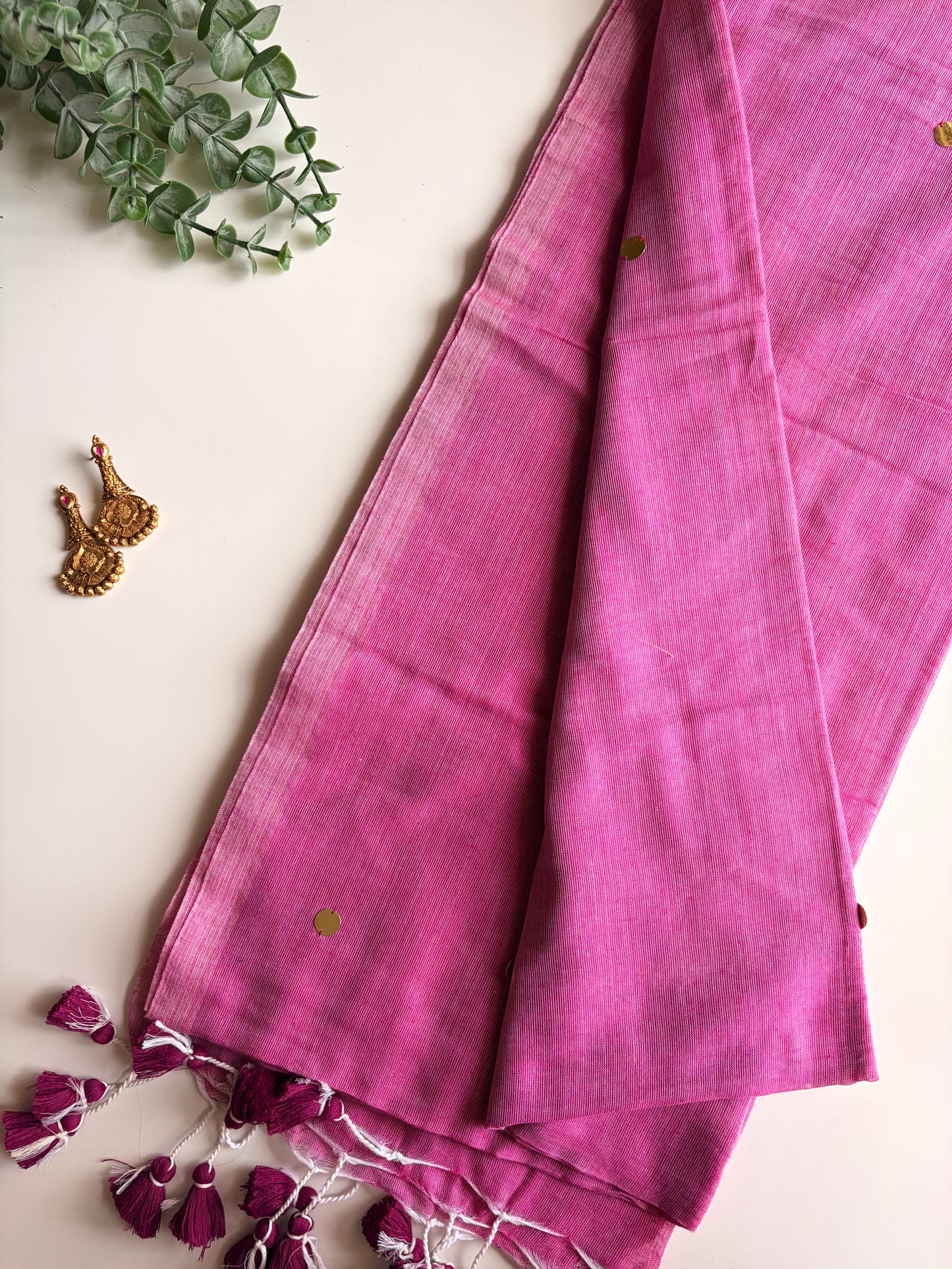 Lavender Chumki Saree