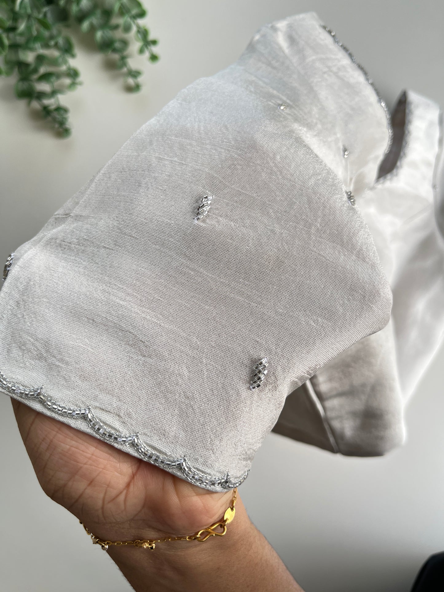 Silver Handwork Blouse