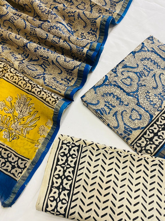 Chanderi Silk Suit
