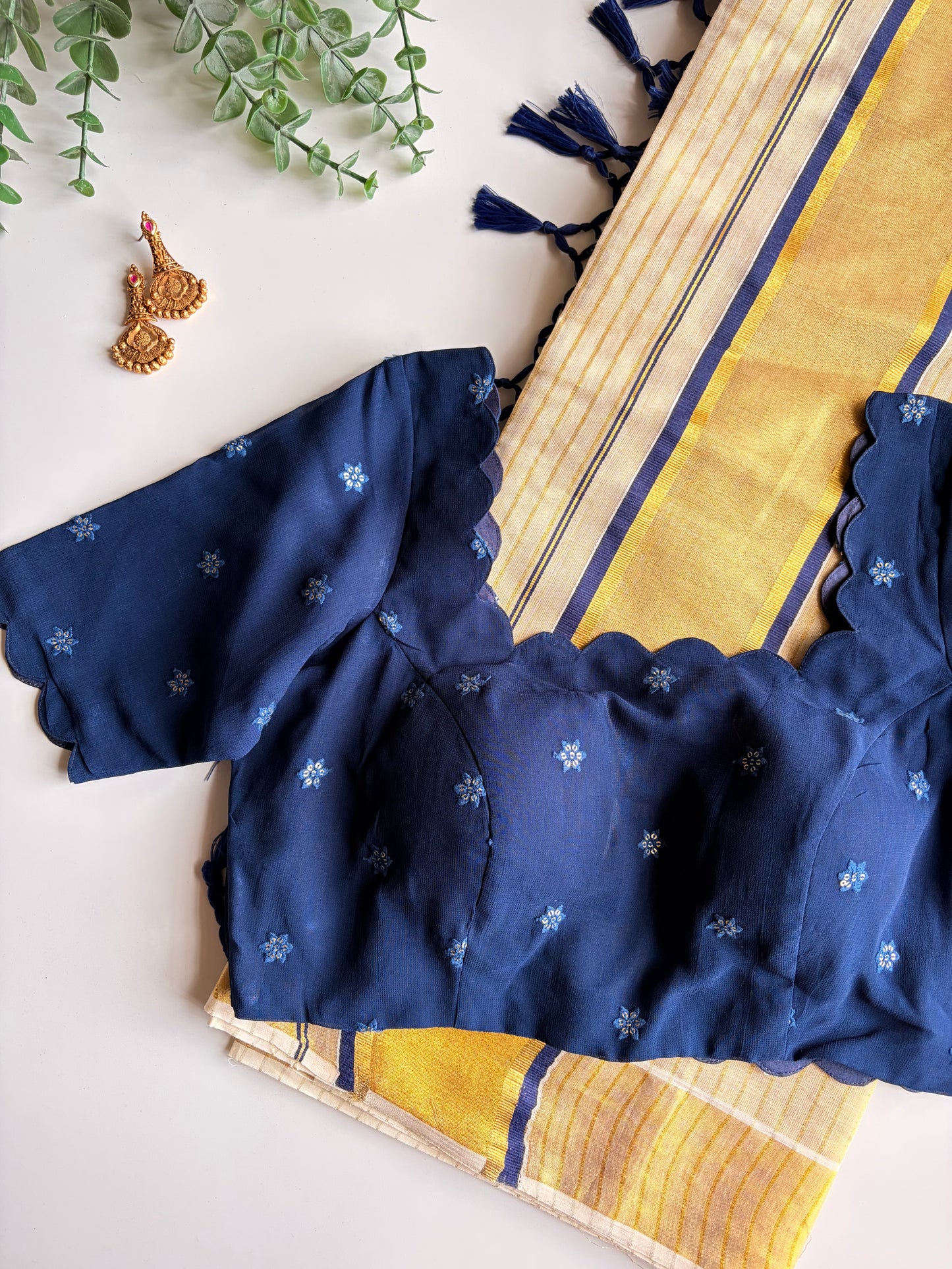 Kerala Saree & Blouse