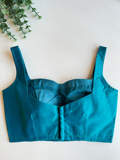 Basic Blue Blouse