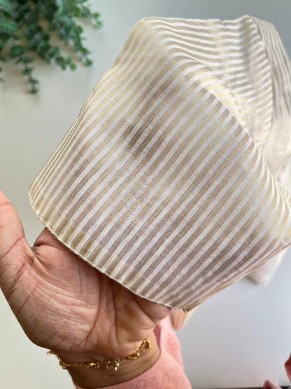 Golden Ivory Tissue Blouse