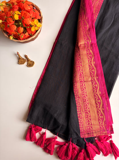 Kerala Mul Cotton Saree