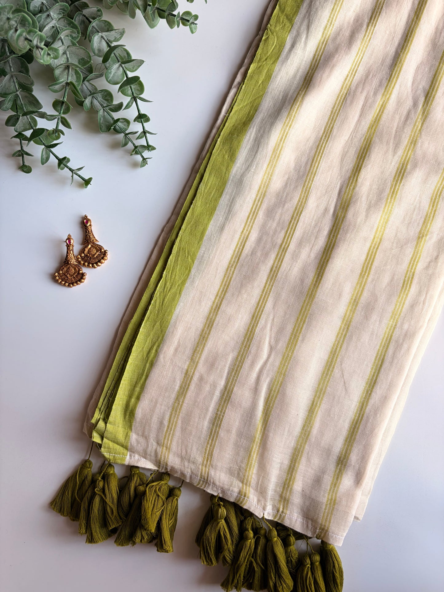 Kerala Mul Cotton Saree
