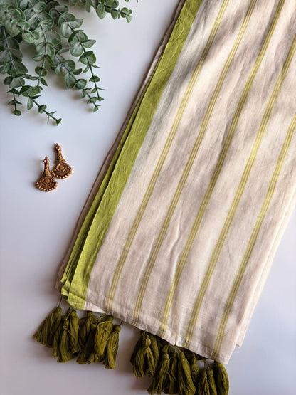 Kerala Mul Cotton Saree