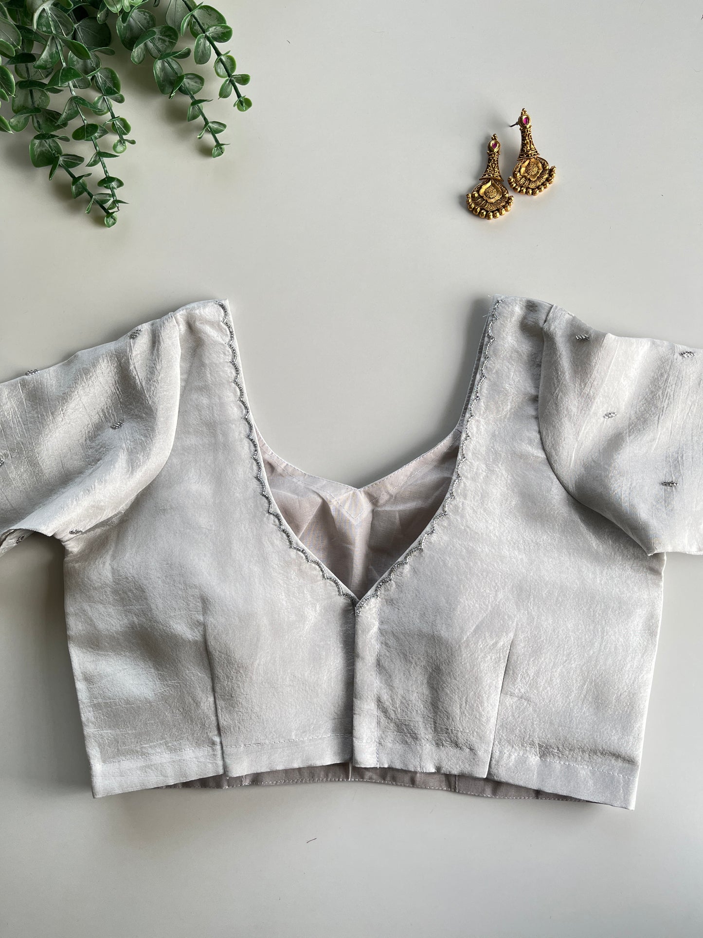 Silver Handwork Blouse
