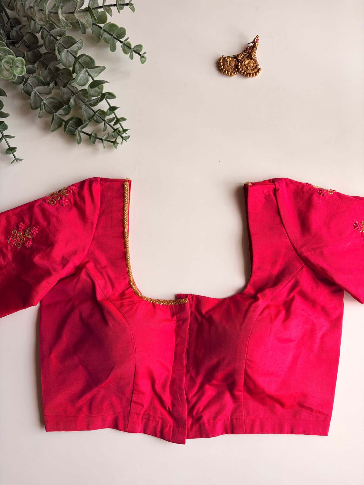 Rani Pink Handwork Blouse