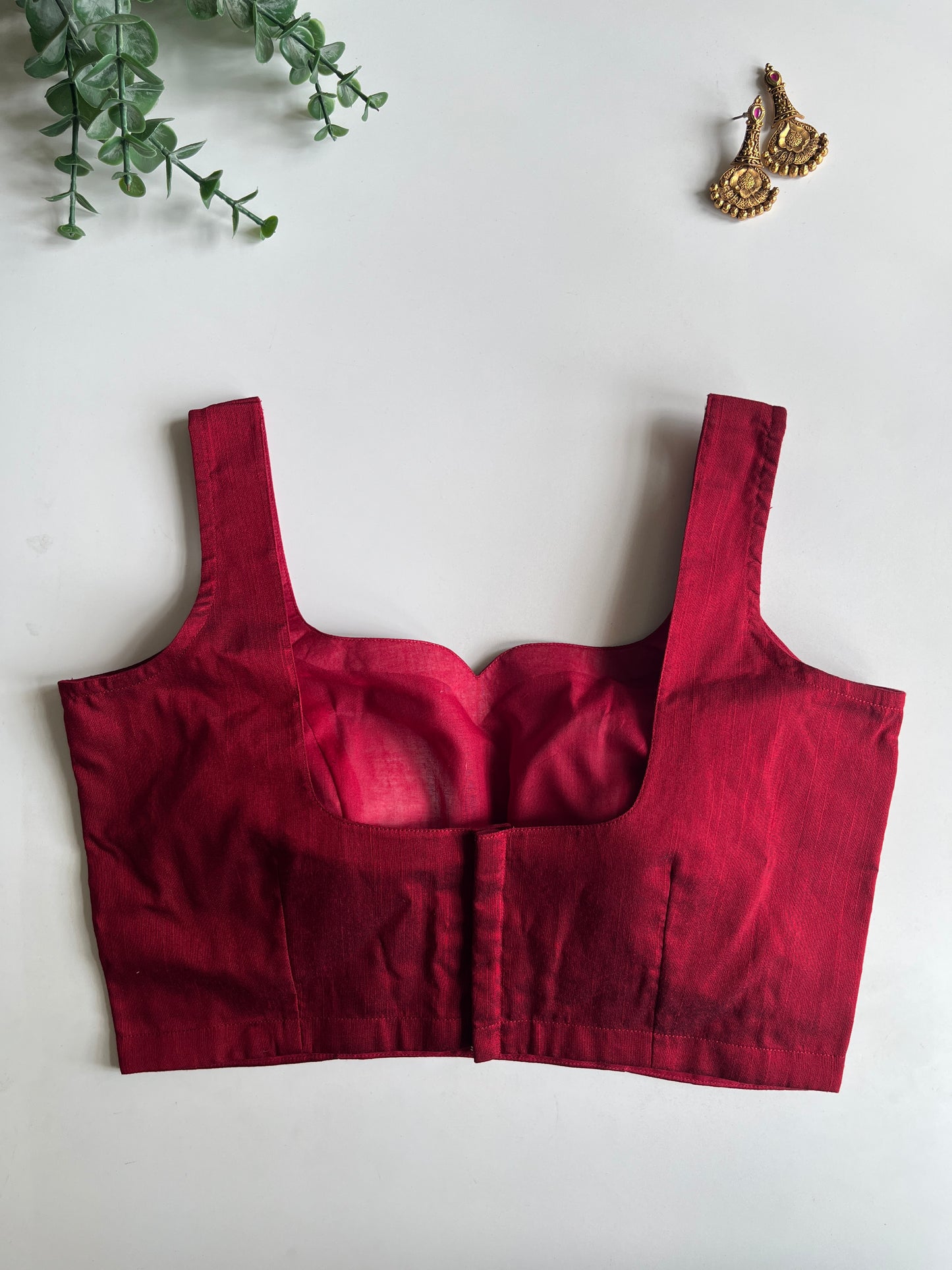 Basic Maroon Blouse