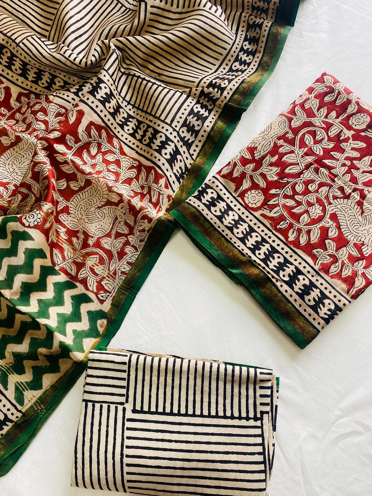 Chanderi Silk Suit