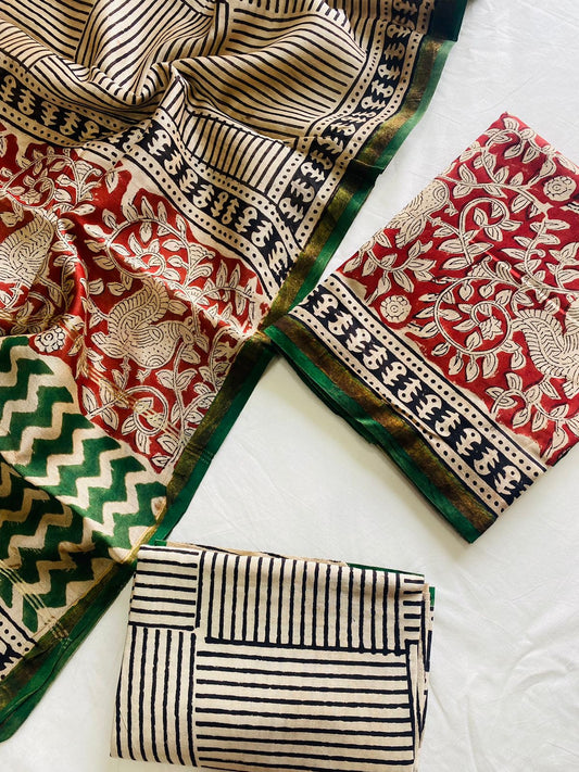 Chanderi Silk Suit