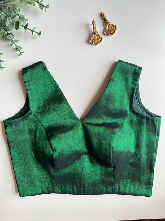 Green Tissue Blouse