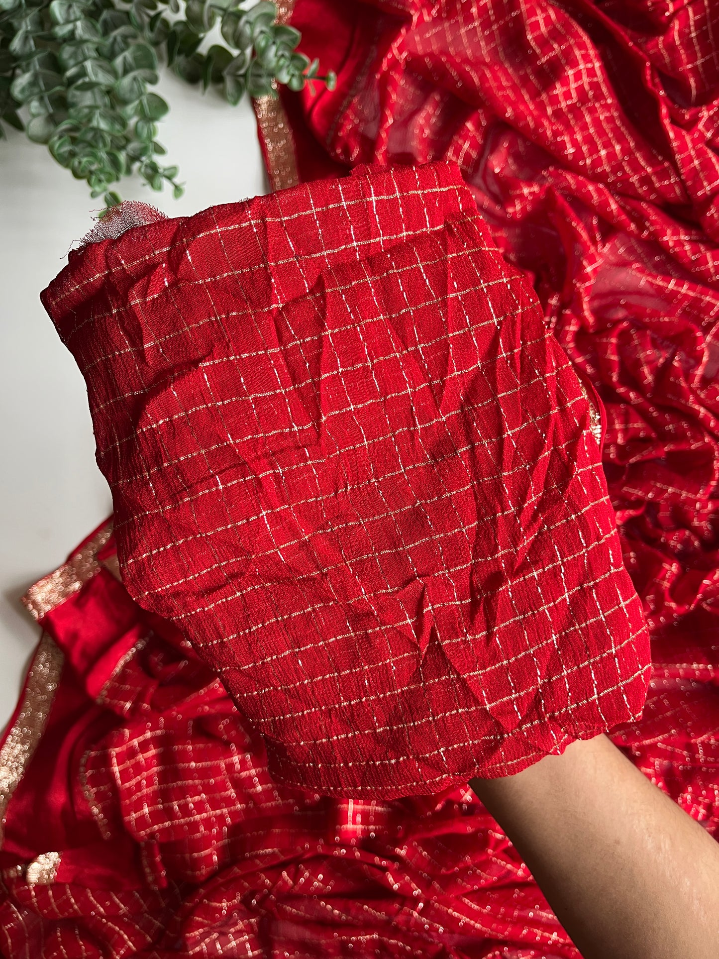 Naira in Ruby Red
