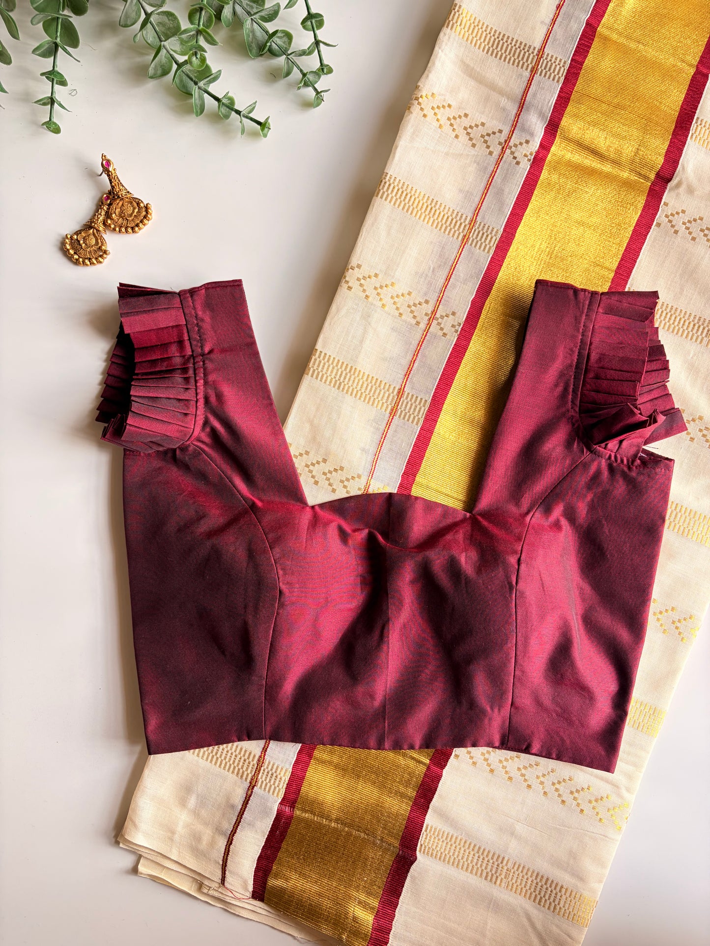 Kerala Saree & Blouse