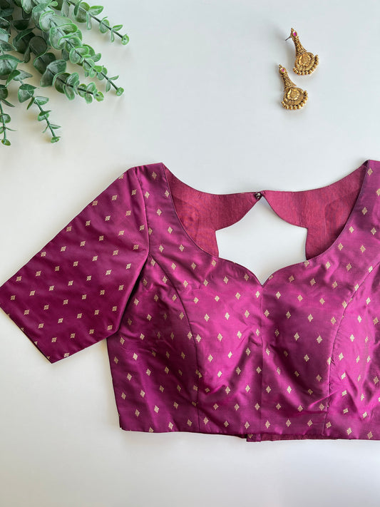 Purple Butti Blouse