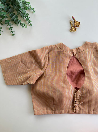 Ziah Blouse in Beige