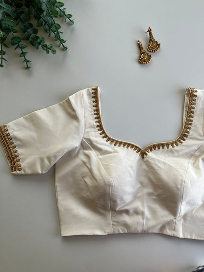 Off-White Handwork Blouse
