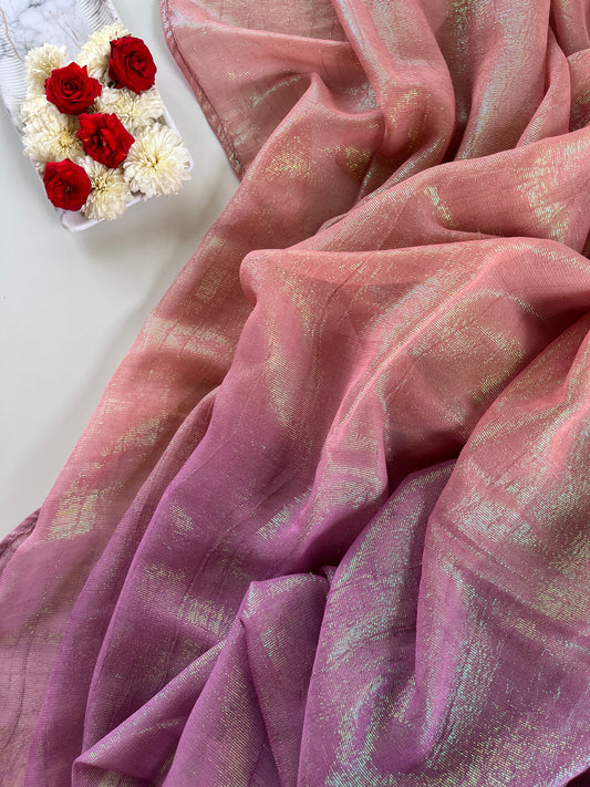 Ruhi in Blush Pink & Lilac