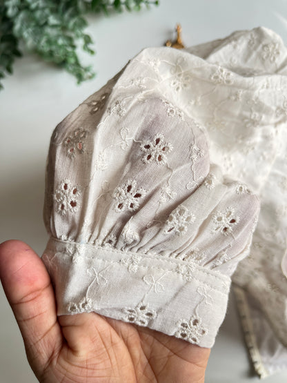 White Hakoba blouse