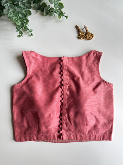 Basic Blush Pink Blouse