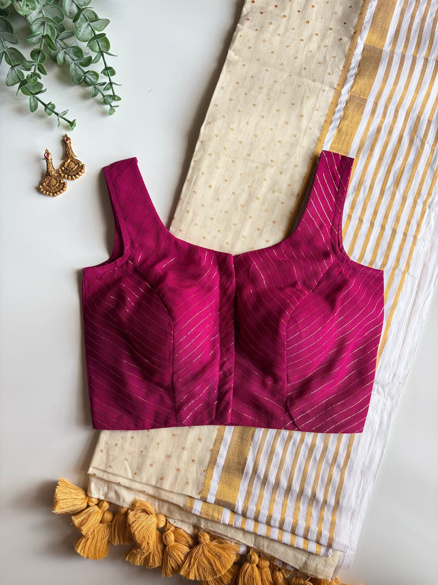 Kerala Saree & Blouse
