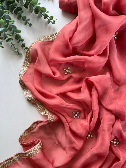 Afeera in Coral Pink