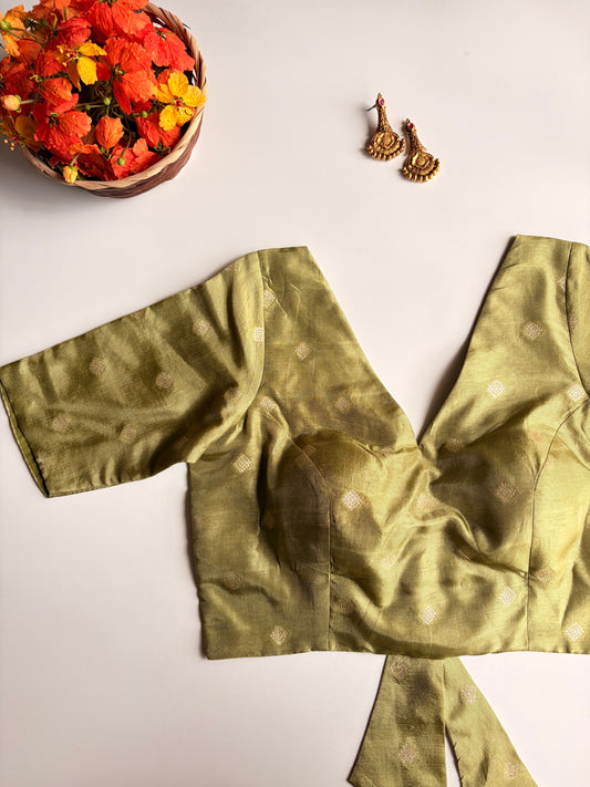 Sage Green Butta Blouse