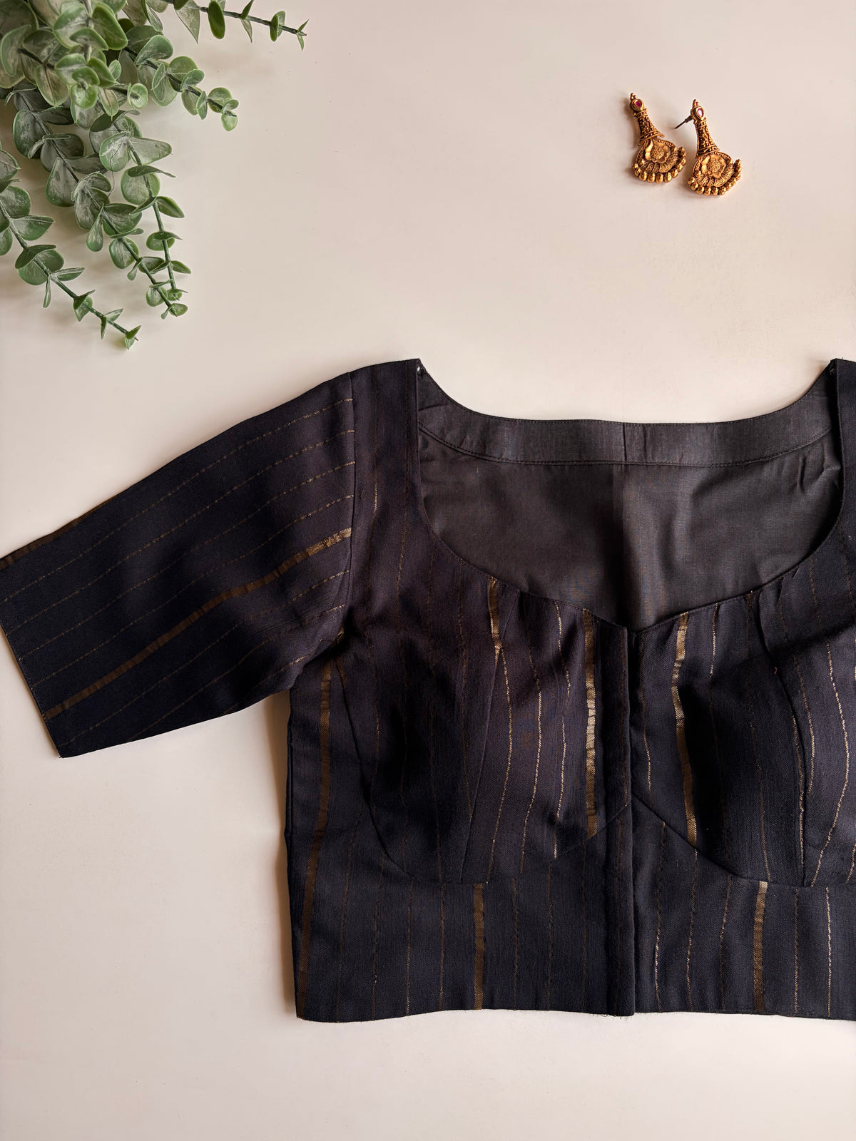 Black Stripes Blouse