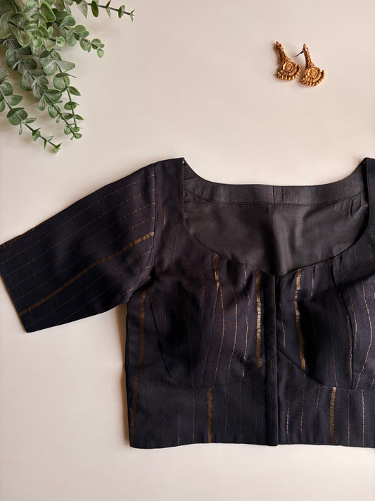 Black Stripes Blouse