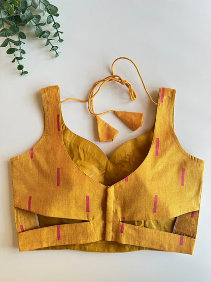 Yellow Cotton Blouse