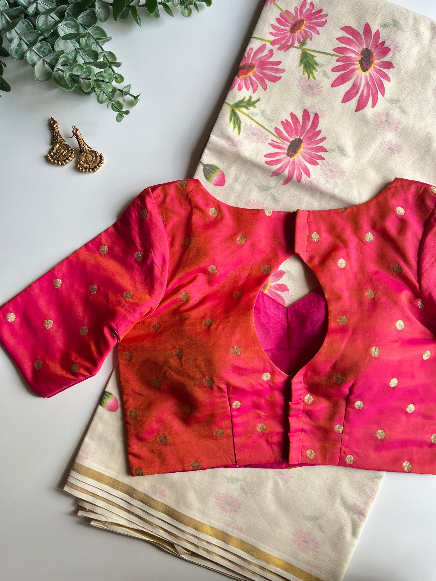 Kerala Saree & Blouse