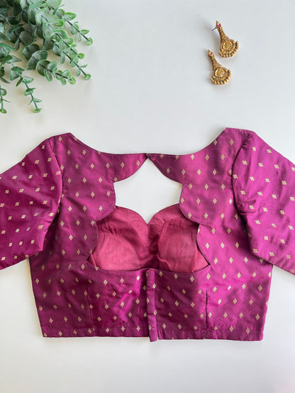 Purple Butti Blouse