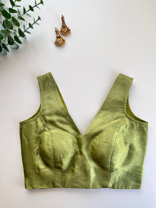 Basic Pastel Green Blouse