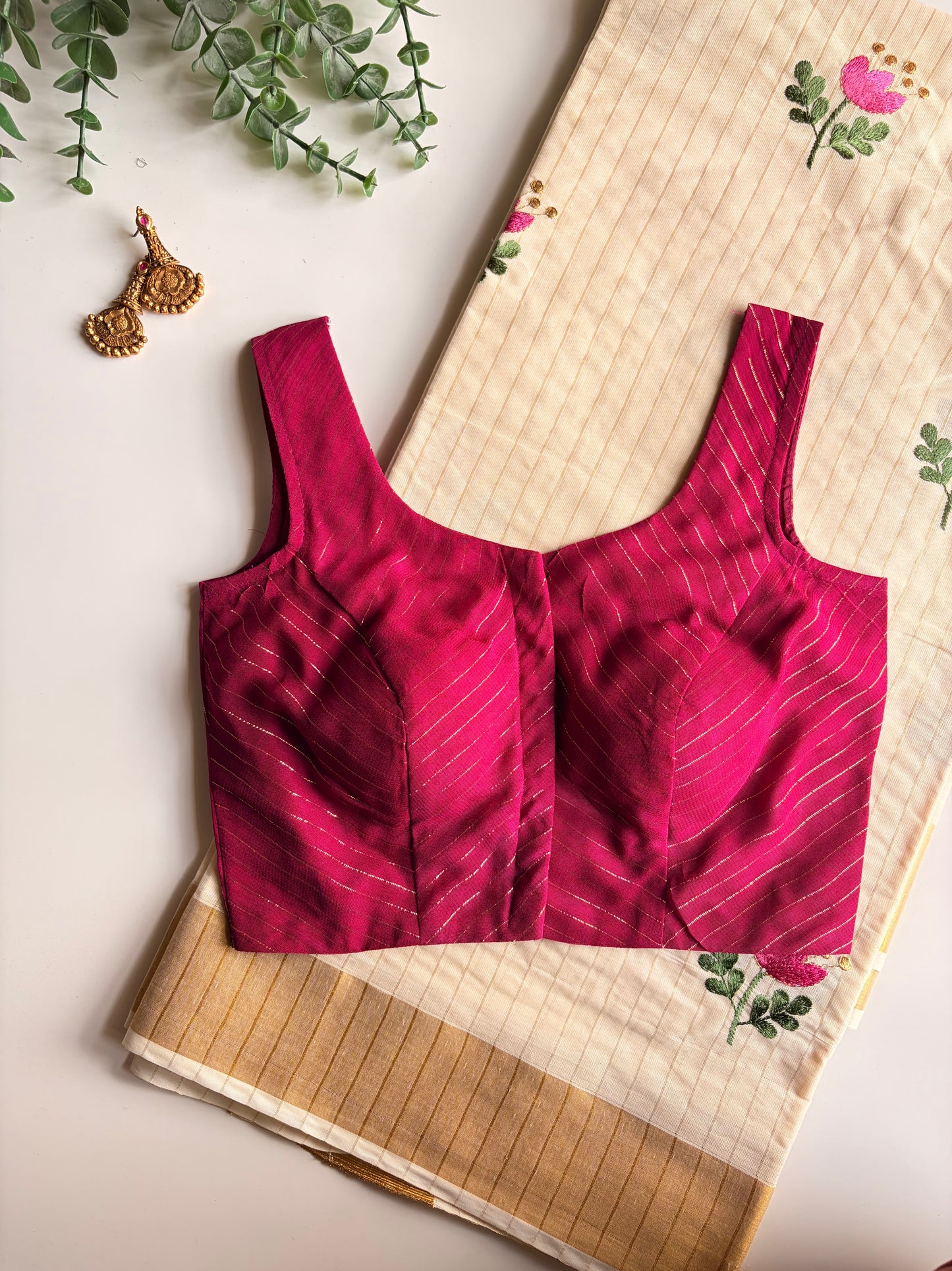 Kerala Saree & Blouse