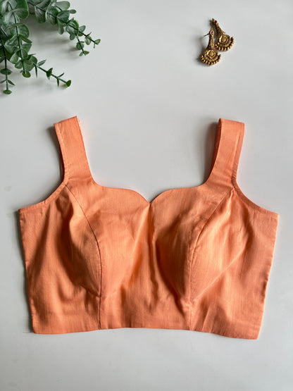 Basic Peach Blouse