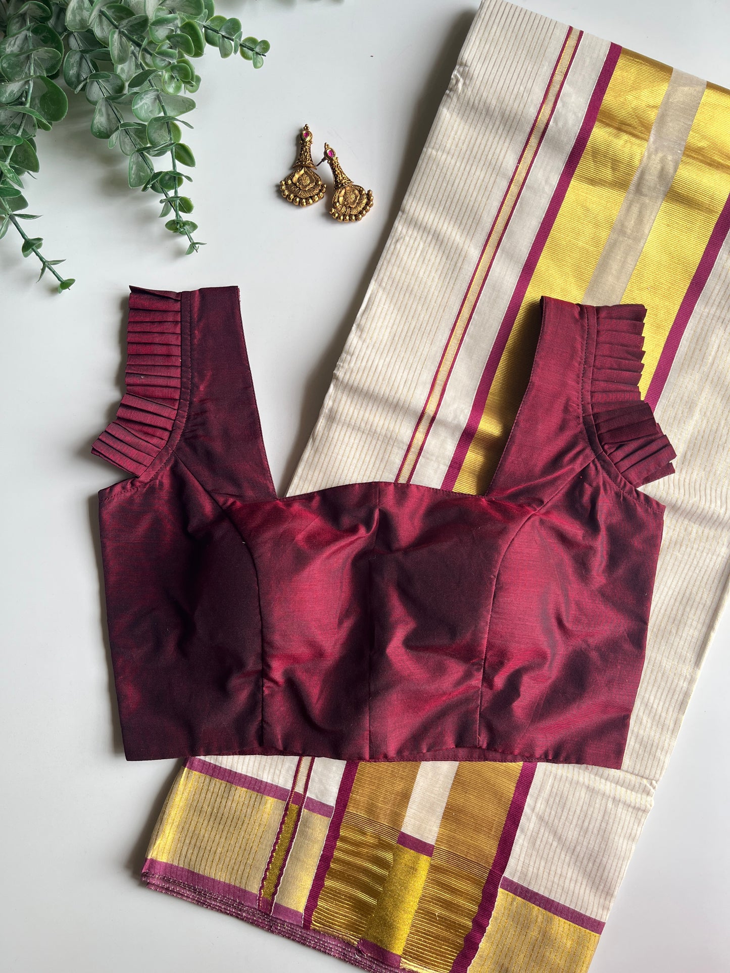 Kerala Saree & Blouse